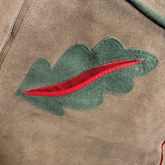 Vintage Octoberfest Lederhosen Gray Leather shorts - Picture 5 of 5